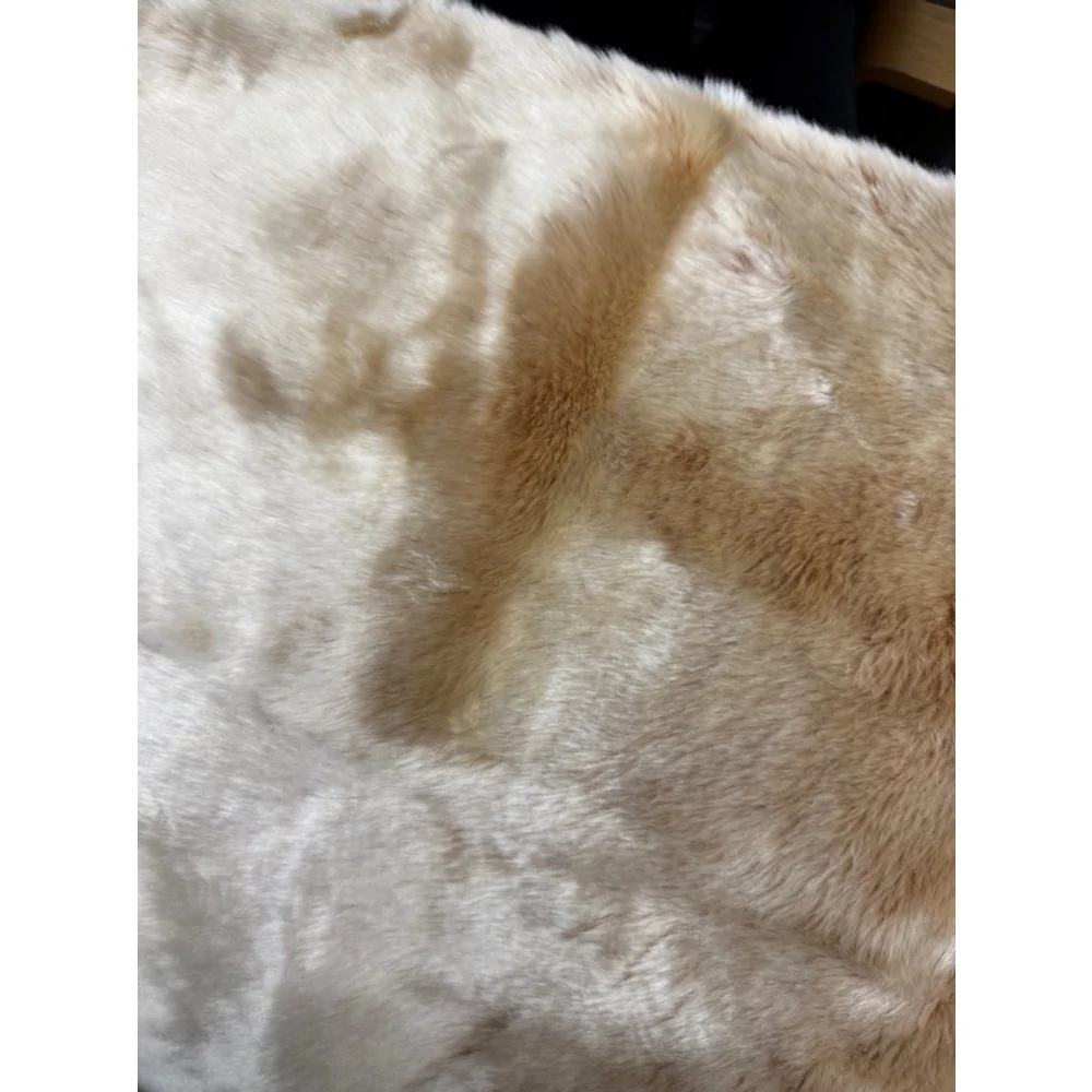 Lovesac Throw Pillow lovesoft Insert Beige Brown 24